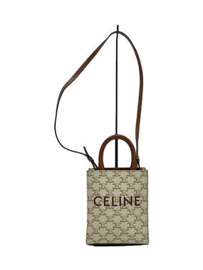 Celine Shoulder Bag Ivory White All over